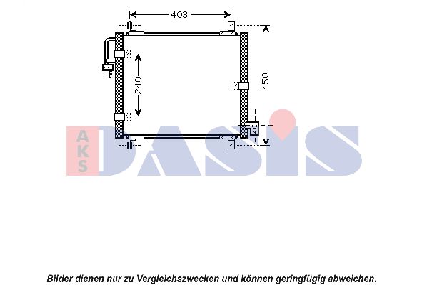 AKS DASIS Kondensaator,kliimaseade 512004N